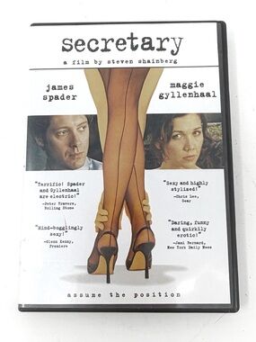 Secretary DVD Maggie Gyllenhaal James Spader Indie Drama Movie Romance Film